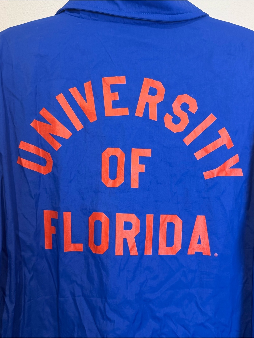 University Of Florida Gators Homefield Snap Wind Breaker Coat Jacket UF Mens XL